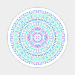 Boho Pastel Mandala Magnet